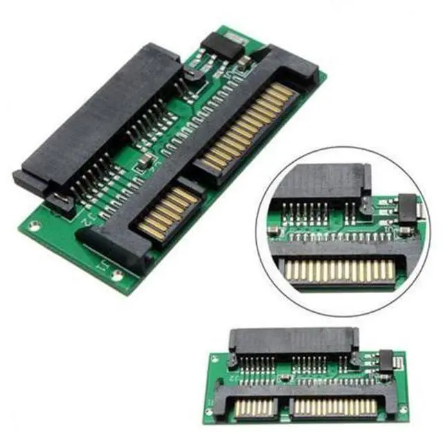 Alt view image 2 of 7 - SM 1.8" Micro SATA SSD HDD Hard Disk Drive to 2.5" SATA Laptop Notebook Adapter PCB