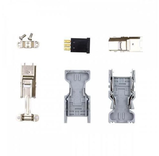 Alt view image 2 of 7 - SM-6P I/O Connector IEEE 1394 6Pin CN3 Plug 55100-0670 Male JZSP-CMP9-1-E Compatible with Yaskawa Panasonic Servo 54280-0609