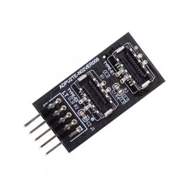 Alt view image 2 of 7 - Dual USB 3.1 Front Panel Socket Key-A Type-E to USB 2.0 9Pin 10Pin Mainboard Header Male Cable Extension Adapter