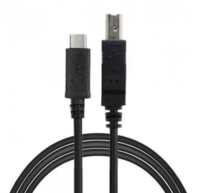 Alt view image 2 of 7 - SM USB-C USB 3.1 Type C Male to USB 2.0 B Type Male Data Cable for Cell Phone & Mac & Laptop