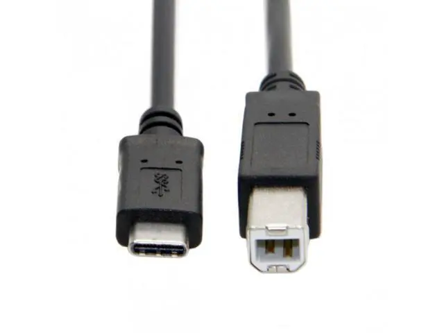 Alt view image 4 of 7 - SM USB-C USB 3.1 Type C Male to USB 2.0 B Type Male Data Cable for Cell Phone & Mac & Laptop