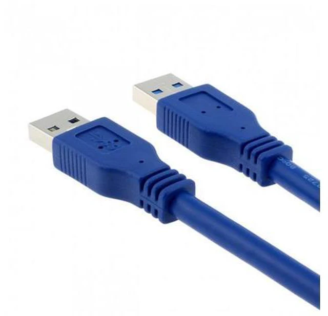 Alt view image 5 of 6 - SM New Super USB 3.0 Standard A Type Male to A Type Male Cable 1m