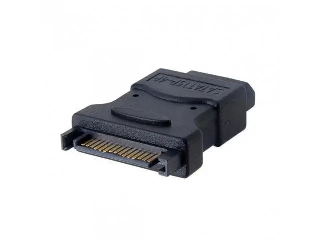 Alt view image 6 of 7 - CYSM 15Pin SATA Male Power Cable to Molex 4-pin IDE Hard Disk Drive Power Adapter