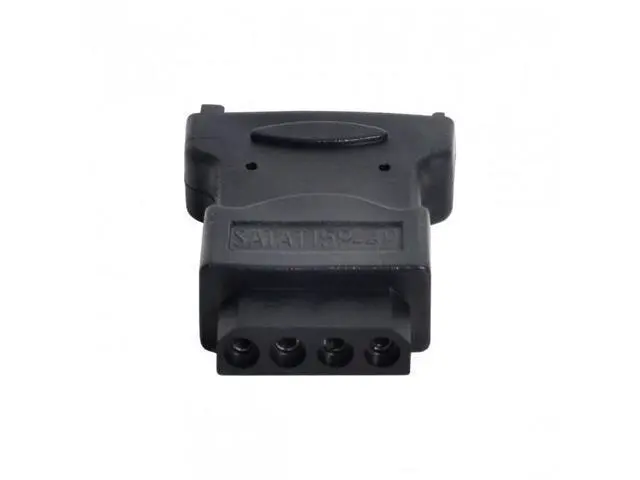 Alt view image 7 of 7 - CYSM 15Pin SATA Male Power Cable to Molex 4-pin IDE Hard Disk Drive Power Adapter