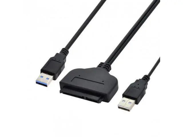 Alt view image 6 of 7 - HKCY U3-067 USB 3.0 to SATA 22Pin 2.5" Hard disk driver Adapter With extral USB Power cable