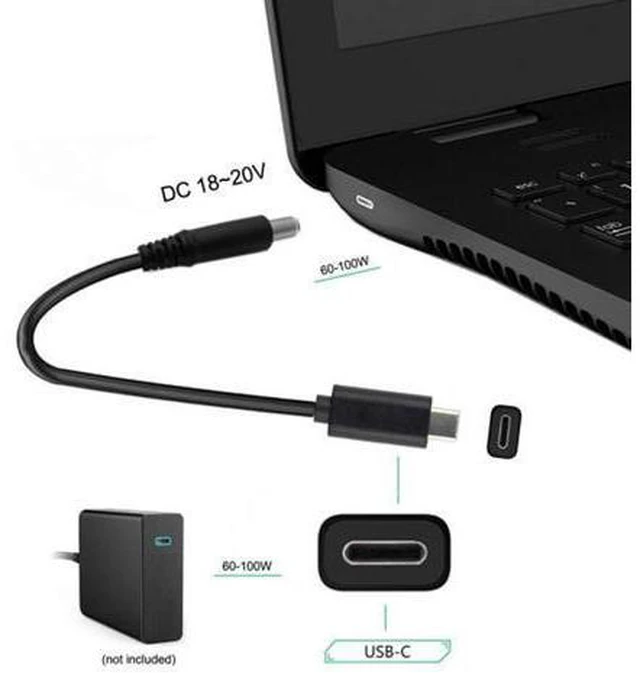 Main image of SM Type C USB-C Input to DC 7.9*5.4mm Power PD Charge Cable for Laptop 18-20V