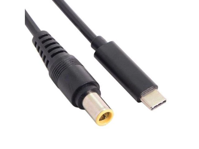 Alt view image 2 of 7 - SM Type C USB-C Input to DC 7.9*5.4mm Power PD Charge Cable for Laptop 18-20V