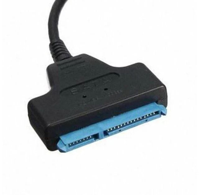 Alt view image 3 of 7 - SM Super speed 5Gbps USB 3.0 to SATA 22 Pin Adapter Cable for 2.5" Hard disk driver SSD