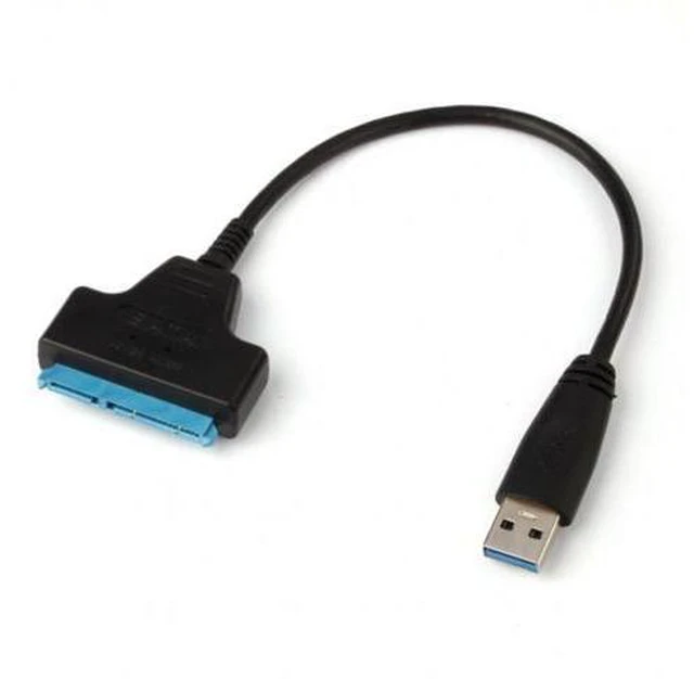 Alt view image 5 of 7 - SM Super speed 5Gbps USB 3.0 to SATA 22 Pin Adapter Cable for 2.5" Hard disk driver SSD
