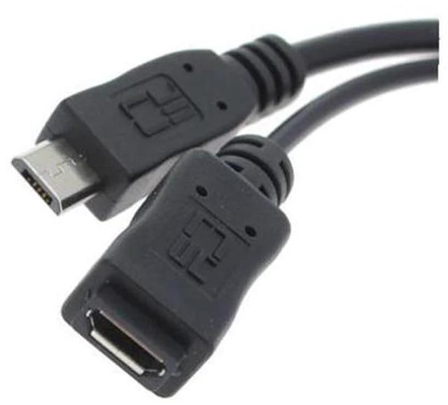 Alt view image 4 of 7 - Black Micro USB 2.0 OTG Host Flash Disk Cable with Micro USB U2-166