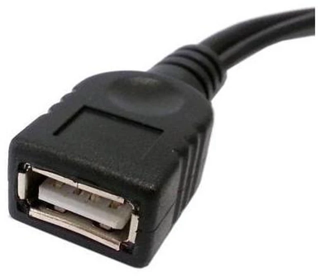Alt view image 6 of 7 - Black Micro USB 2.0 OTG Host Flash Disk Cable with Micro USB U2-166