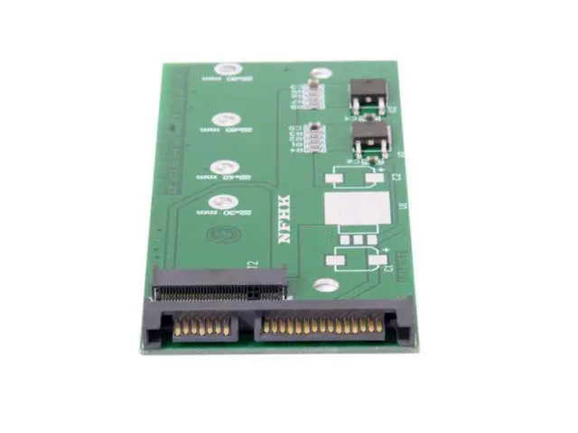 Alt view image 6 of 7 - M.2 NGFF B/M-key 2 Lane SSD to 7mm 2.5" SATA 22pin hard disk case PCBA for E431 E531 X240S Y410P Y510P SA-123