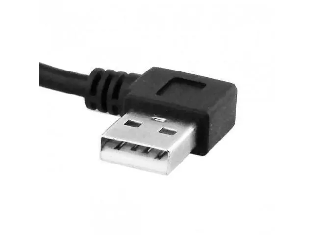 Alt view image 5 of 7 - SM 90 Degree Right Angled USB 2.0 A Male to USB Female Extension Cable 20cm