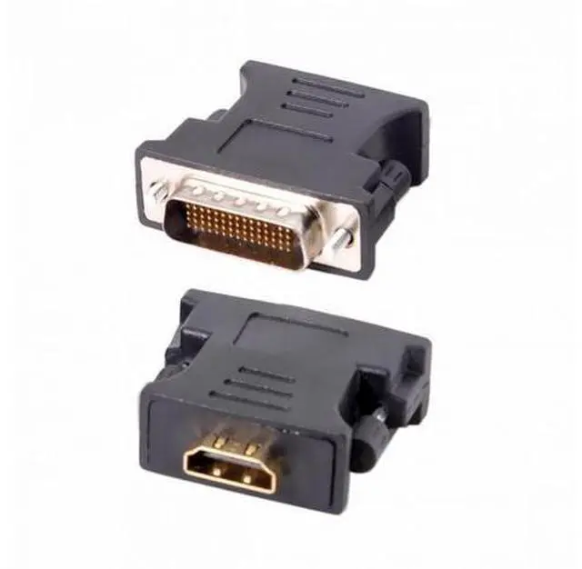Alt view image 6 of 7 - LFH DMS-59pin Male to HDMI 1.4 19Pin Female Extension Adapter for PC Graphics Card