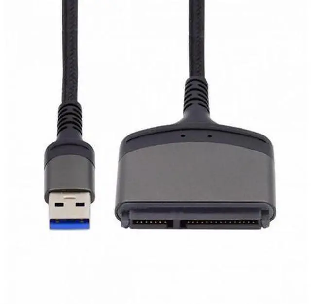 Alt view image 3 of 6 - 5Gbps USB 3.0 Type-A to SATA 22 Pin Adapter Cable for 2.5" Hard Disk Driver SSD