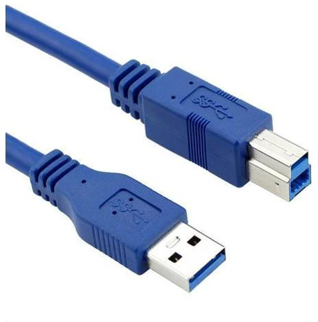 Alt view image 6 of 6 - New USB 3.0 Standard A Type Male to B Type Male cable 1m For external Hard disk U3-002-1.0M