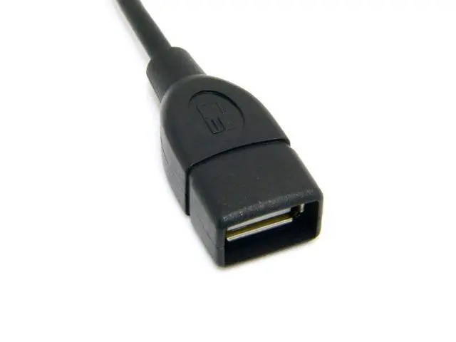 Alt view image 4 of 6 - 480Mbps USB 2.0 Right Angled 90d A type male to Female extension cable 10cm U2-002-RI-0.1M