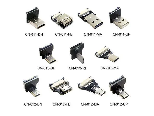 Alt view image 3 of 7 - CYFPV USB2.0 Male UP Connector Socket for FPV HDTV Multicopter Aerial Photography CN-011