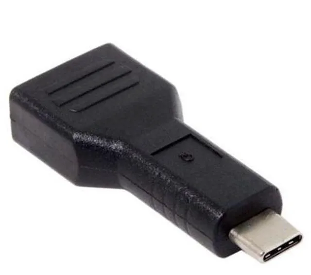 Alt view image 2 of 5 - SM Rectangle Jack Lenovo Input to USB-C Type-C Power Plug Charge Adapter for Laptop Phone