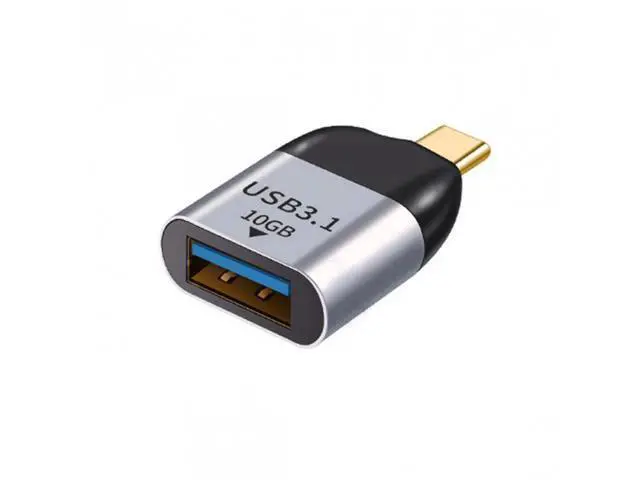 Alt view image 3 of 7 - SM USB 3.1 Type C Male Host to USB3.0 Type A Female OTG Data 10Gbps Adapter for Laptop & Phone