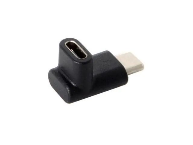 Alt view image 2 of 6 - HKCY UC-068-UP 90 Degree Up or Down Angled Reversible USB 3.1 Type-C Male to Female Extension Adapter for LaptopPhone