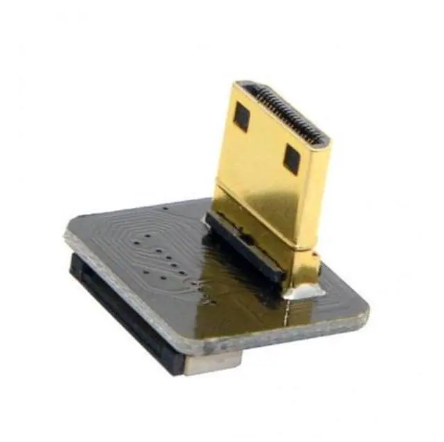Main image of HKCY CN-017-UP CYFPV Mini HDMI Type C Male Connector Up Angled 90 Degree for FPV HDTV Multicopter Aerial Photography