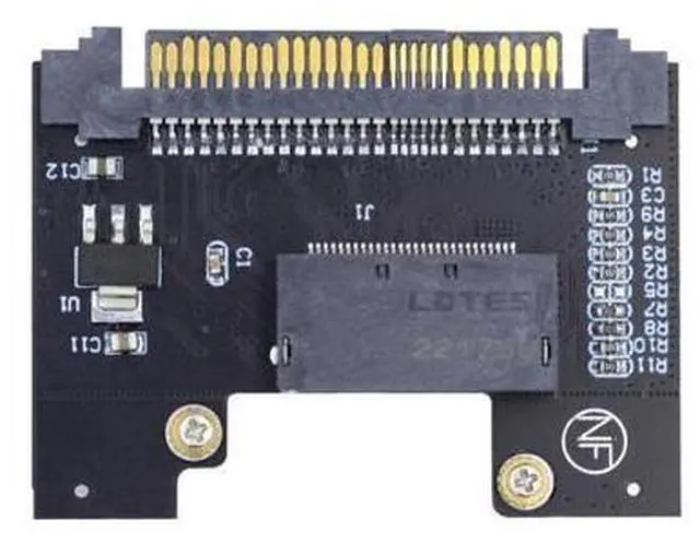 Main image of HKCY U.2 SFF-8639 Host Adapter to NVMe Ruler 1U GEN-Z EDSFF Short SSD P4511 E1.S Carrier Adapter