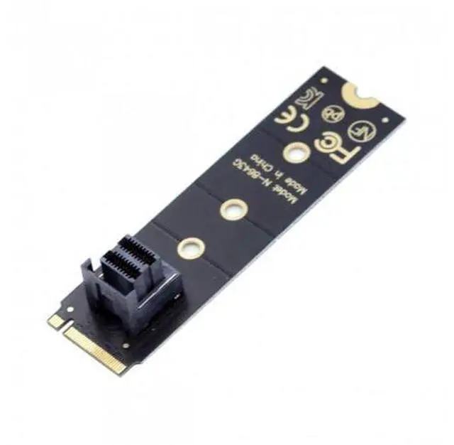 Main image of 22x80mm U.2 Kit SFF-8639 NVME PCIe4.0 SSD Adapter for Mainboard SSD 750 p3600 p3700 M.2 SFF-8643 Mini SAS HD