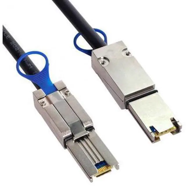 Main image of SM 1m External Mini SAS 4x SFF-8088 to SFF 8088 Data Raid Cable