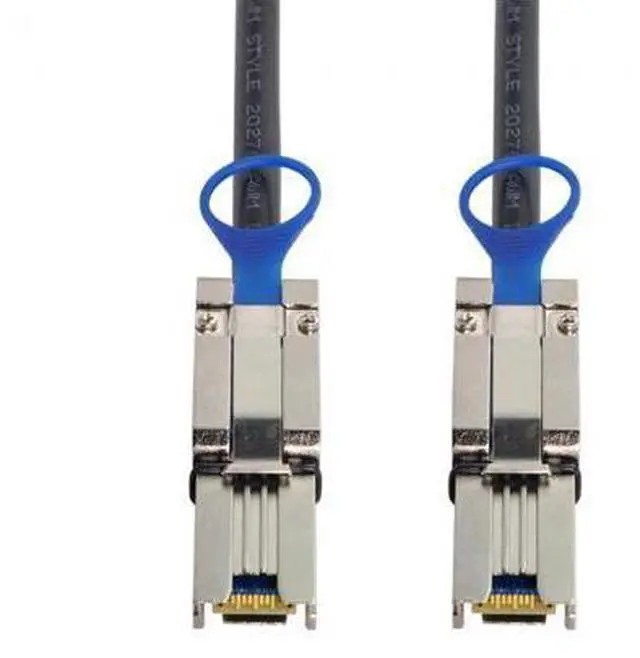 Alt view image 3 of 7 - SM 1m External Mini SAS 4x SFF-8088 to SFF 8088 Data Raid Cable