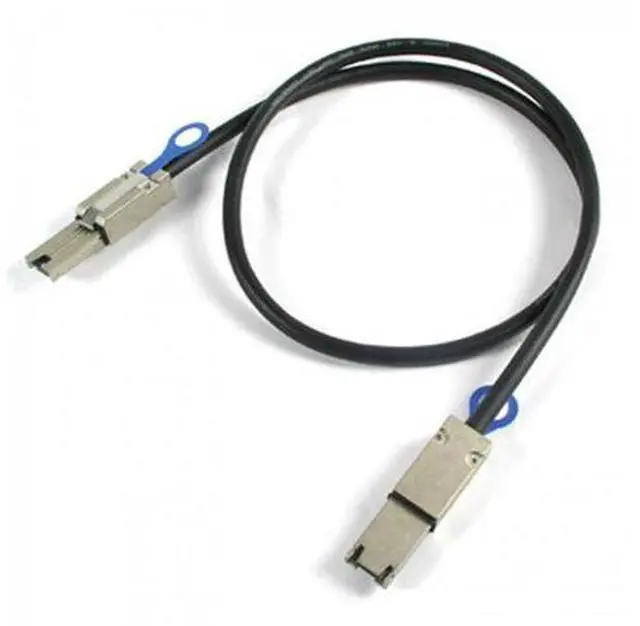 Alt view image 4 of 7 - SM 1m External Mini SAS 4x SFF-8088 to SFF 8088 Data Raid Cable