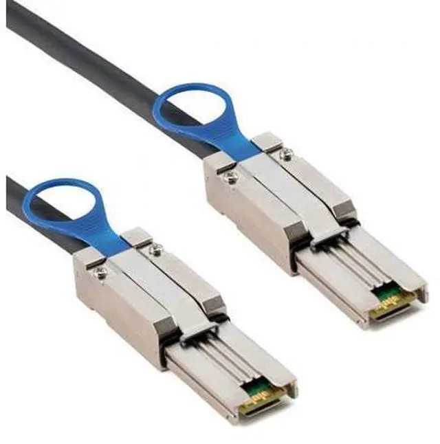 Alt view image 5 of 7 - SM 1m External Mini SAS 4x SFF-8088 to SFF 8088 Data Raid Cable