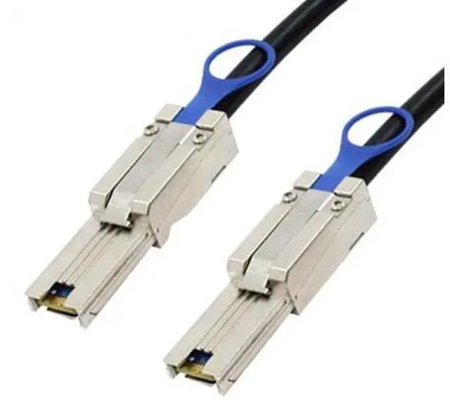 Alt view image 7 of 7 - SM 1m External Mini SAS 4x SFF-8088 to SFF 8088 Data Raid Cable
