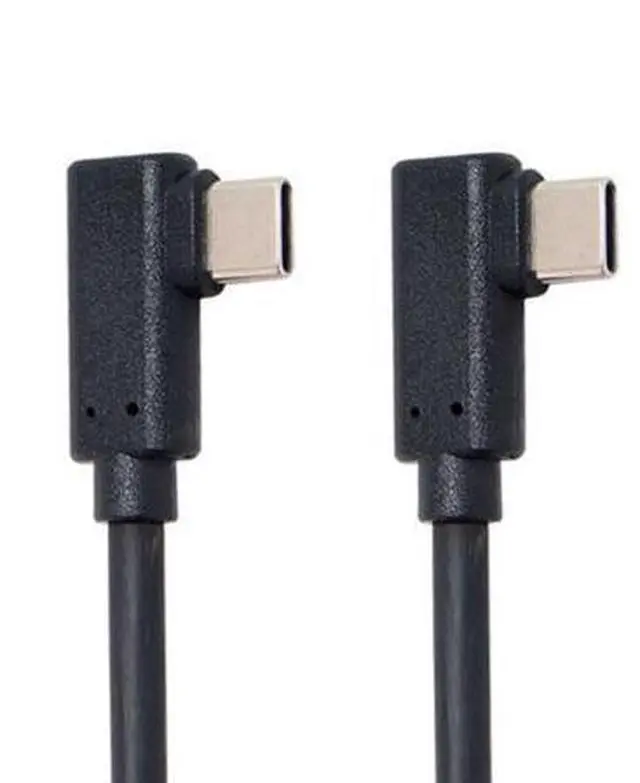 Main image of USB-C Type-C to Type-C Cable Gen2 10Gbps 65W Dual 90 Degree Left Right Angled Type