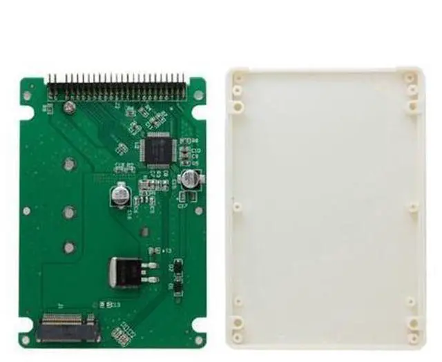 Main image of SM NGFF B/M-key SSD to 2.5 inch IDE 44Pin Hard Disk Case Enclosure for Notebook Laptop