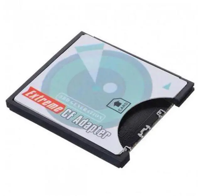 Alt view image 5 of 7 - SM Camera SD SDHC SDXC to High-Speed Extreme Compact Flash CF Type I Memory Card Adapter
