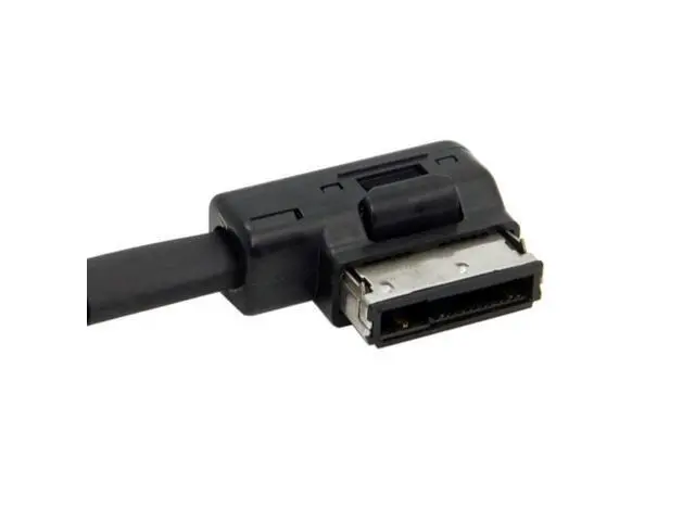 Alt view image 2 of 7 - SM AMI MMI to 3 RCA Audio Video Cable Female DVD video and audio input cable For Audi A1 A7 A8 VW Car