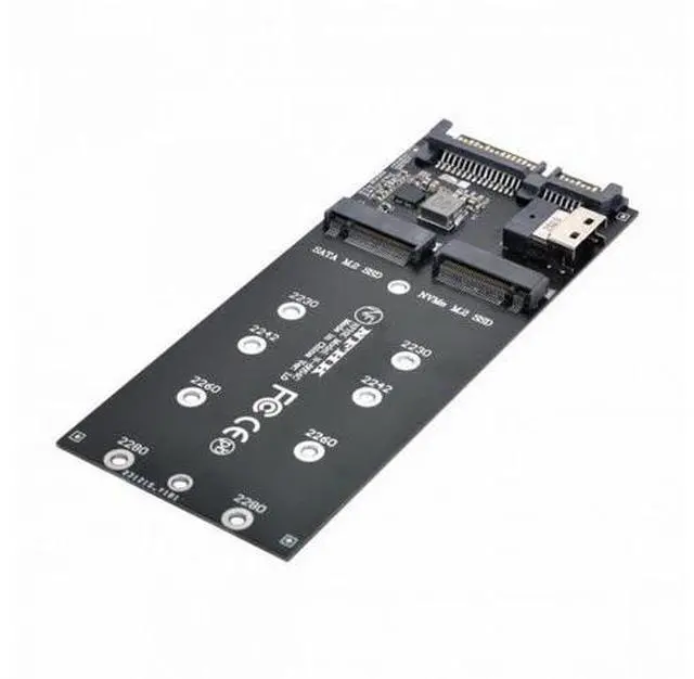 Main image of SFF-8654 to U2 Kit NGFF M-Key to Slimline SAS NVME PCIe SSD SATA Adapter for Mainboard