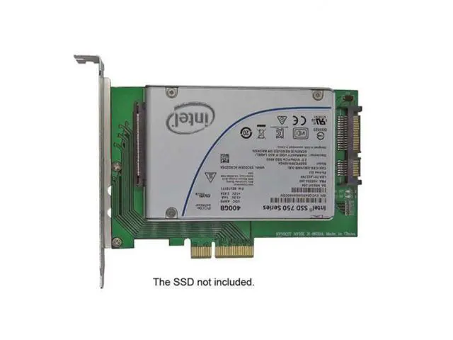 Alt view image 4 of 7 - SM PCI-E 3.0 x4 Lane to U.2 U2 Kit SFF-8639 Host Adapter for Intel Motherboard & 750 NVMe PCIe SSD