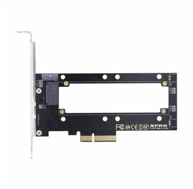 Main image of PCI-E4.0 4X Host Adapter to NVMe Ruler 1U GEN-Z EDSFF 5.9mm 8.0mm Thickness Short SSD E1.S Carrier Adapter