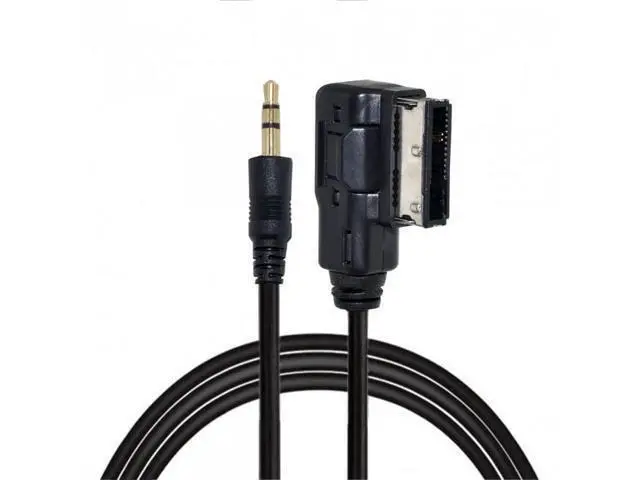 Alt view image 6 of 7 - HKCY CA-005 Media In AMI MDI to Stereo 3.5mm Audio Aux Adapter Cable For Car Mercedes BenziPhoneCell Phone