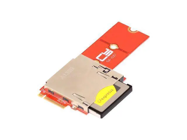 Alt view image 7 of 7 - NGFF M.2 NVMe Mainboard to CF Express Extension Adapter M2 M-key for CFE Type-B Support R5 Z6 Z7 Memory Card
