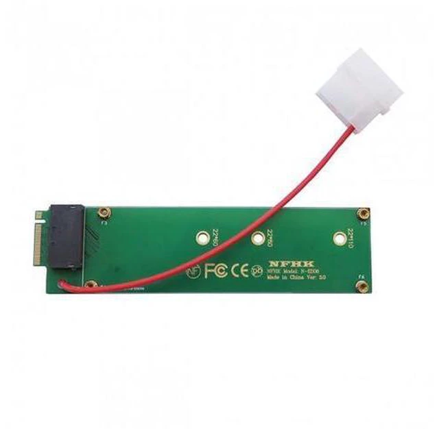 Alt view image 2 of 7 - SM Ruler 1U GEN-Z EDSFF Short SSD E1.S to NVMe NGFF M-key 4X Host Carrier Adapter with Power