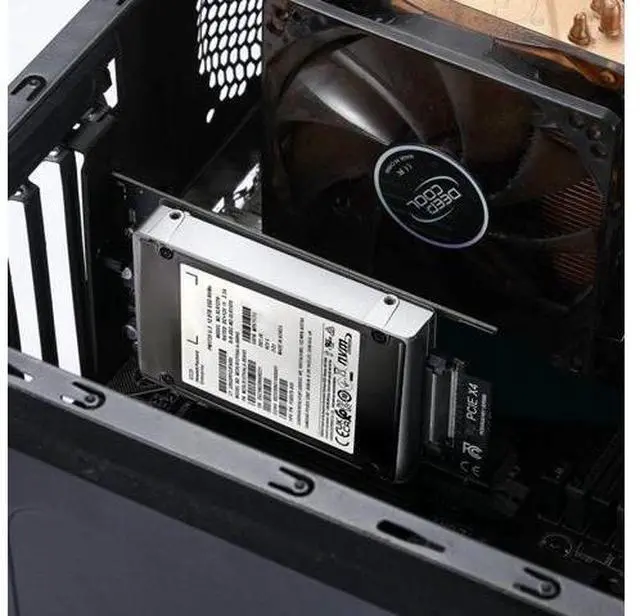 Alt view image 7 of 7 - PCI-E 4.0 x1 Lane PCI Express Host to U.3 U3 Kit SFF-8639 SSD Adapter for Motherboard Compatible with PM1735 NVMe PCIe SSD
