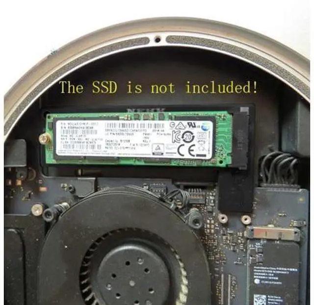 Alt view image 7 of 7 - M.2 NGFF M-Key NVME SSD Convertor Card for 2014 Macbook Mini A1347 MEGEN2 MEGEM2 MEGEQ2 SA-003