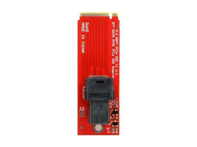 Alt view image 5 of 7 - SM U.2 U2 Kit SFF-8639 NVME PCIe SSD Adapter for Mainboard Intel SSD 750 p3600 p3700 M.2 SFF-8643 Mini SAS HD