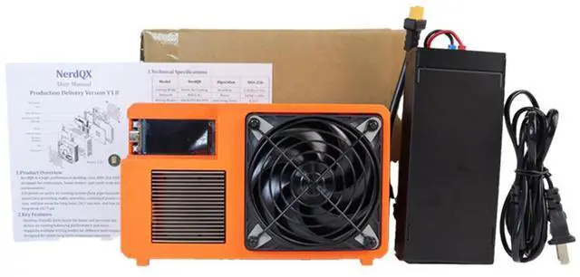 Main image of DigLucky NerdQX 8T Desktop Solo Miner, SHA-256 Cryptographic Hardware (8.0 TH/s), 10-Pack