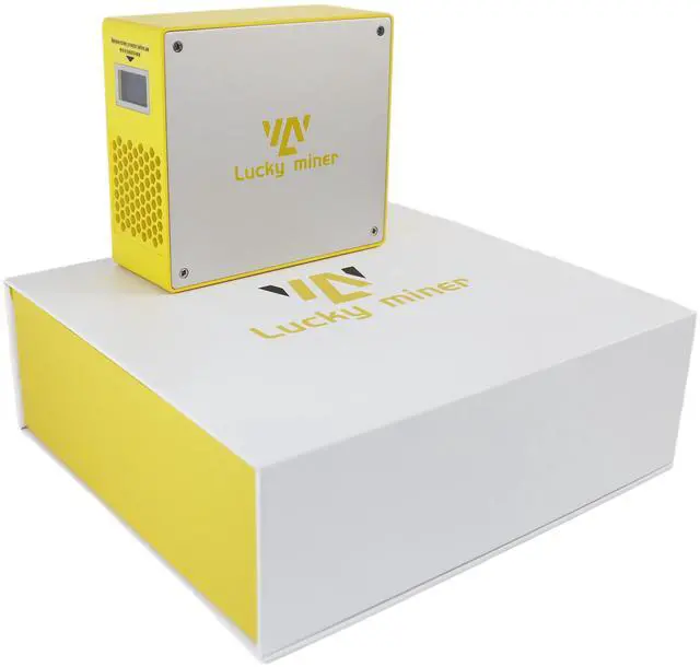 Alt view image 2 of 5 - DigLucky LuckyMiner LG07 Pro Scrypt ASIC Solo Miner | 120 MH/s Dogecoin & Crypto Miner Hardware Node | 30W | 20-Unit Master Box