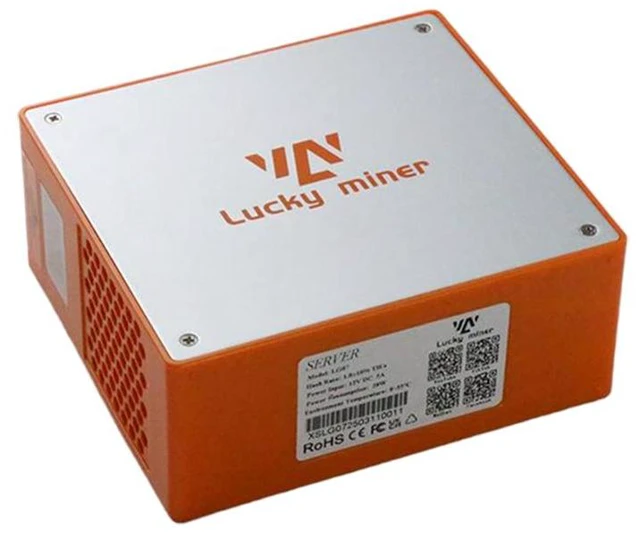 Alt view image 2 of 5 - DigLucky LuckyMiner LG07 11 MH/s Scrypt Desktop Solo Miner, 12W ASIC Miner Node, 2.4GHz WiFi Dogecoin Miner Hardware