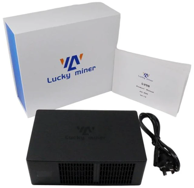 Alt view image 4 of 4 - DigLucky LuckyMiner LV08 4.2 TH/s SHA256 Desktop Solo Miner, 120W Compact ASIC Miner, 2.4GHz WiFi Bitcoin Miner Hardware